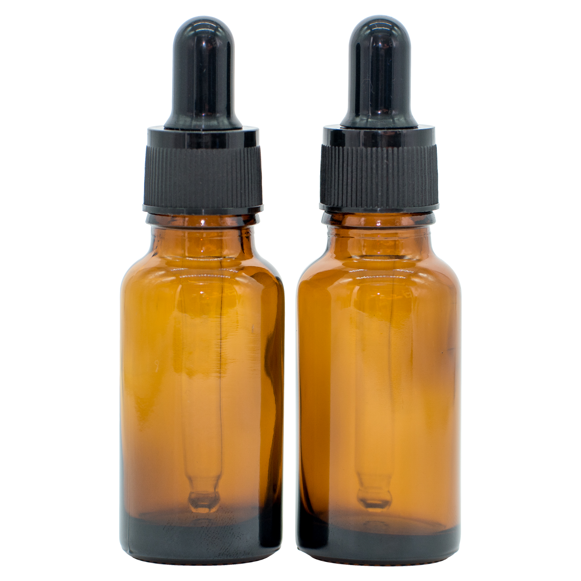 2x Transparente Glasflaschen 20 Ml – Perfekt Für ätherische Öle & Kosmetik