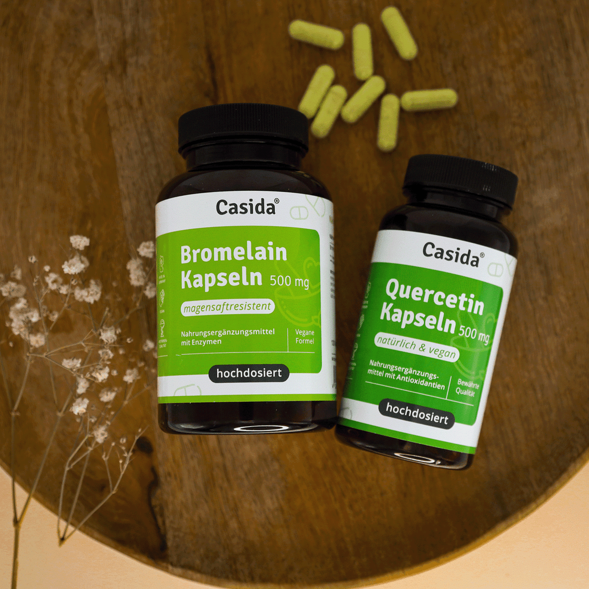 Bromelain + Quercetin Kapseln Vorteilsset
