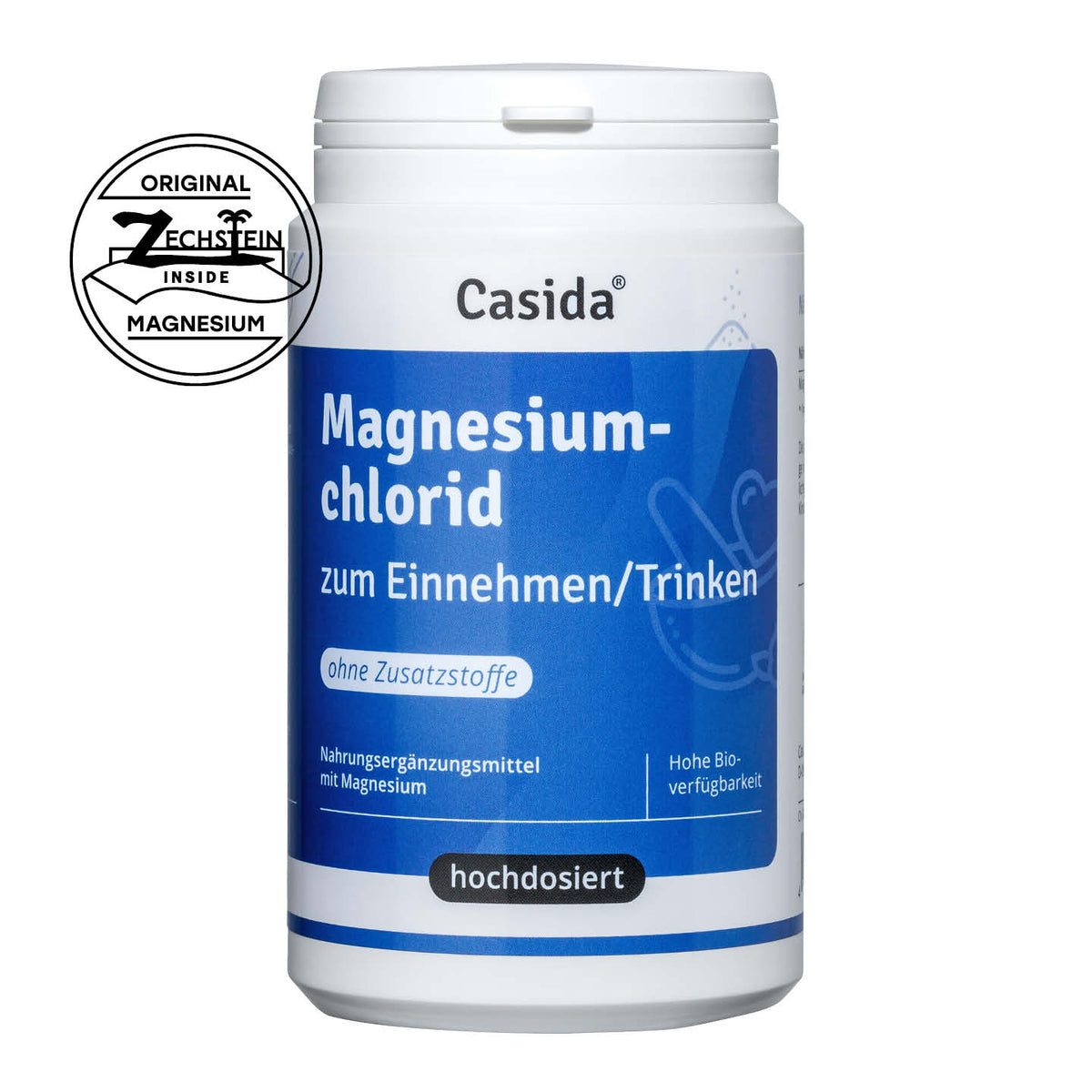Casida Magnesiumchlorid zum Einnehmen Trinken Zechstein 210 g 15190615 PZN Apotheke Saft Wasser Bioverfügbarkeit