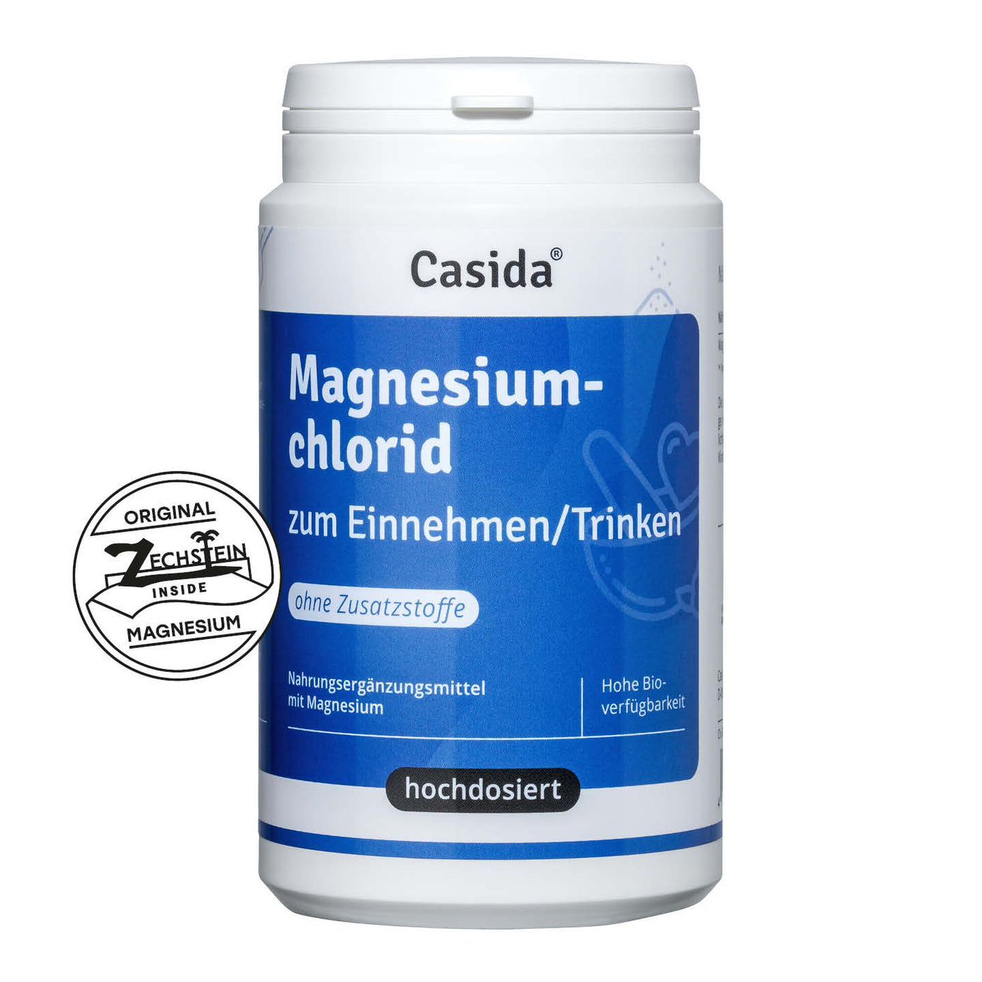 Casida Magnesiumchlorid zum Einnehmen Trinken Zechstein 210 g 15190615 PZN Apotheke Saft Wasser Bioverfügbarkeit