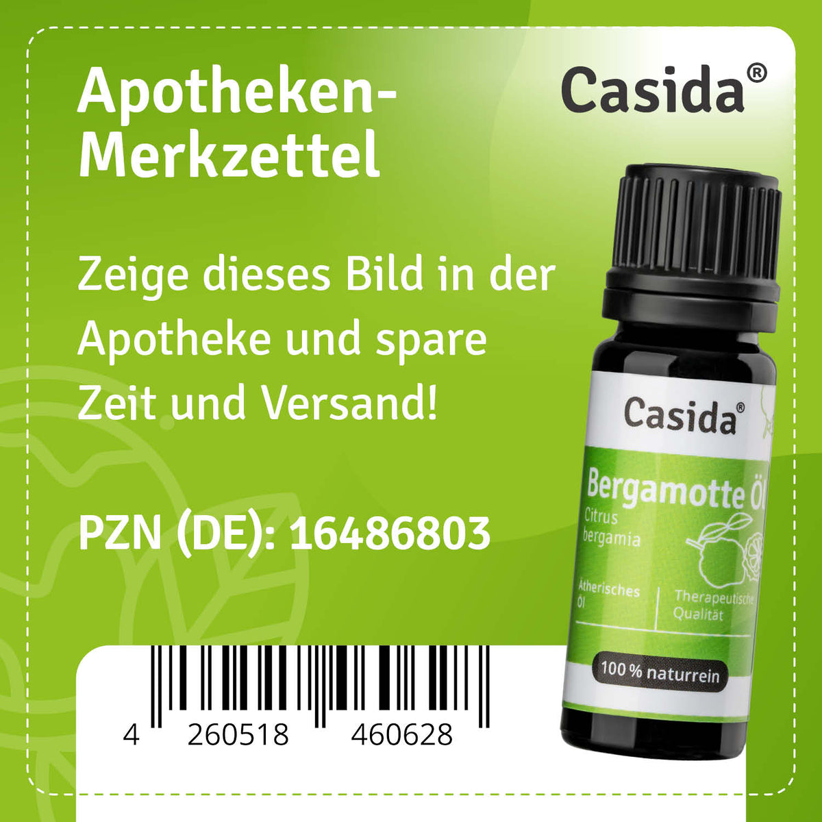 Bergamotte Öl Apotheke