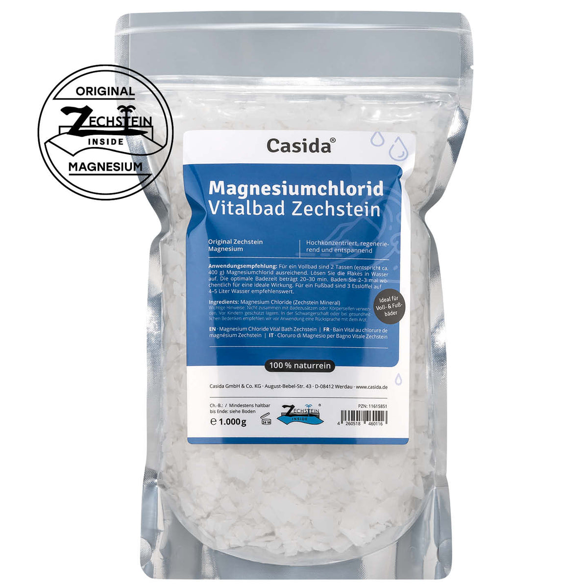 Magnesiumchlorid Vitalbad Zechstein