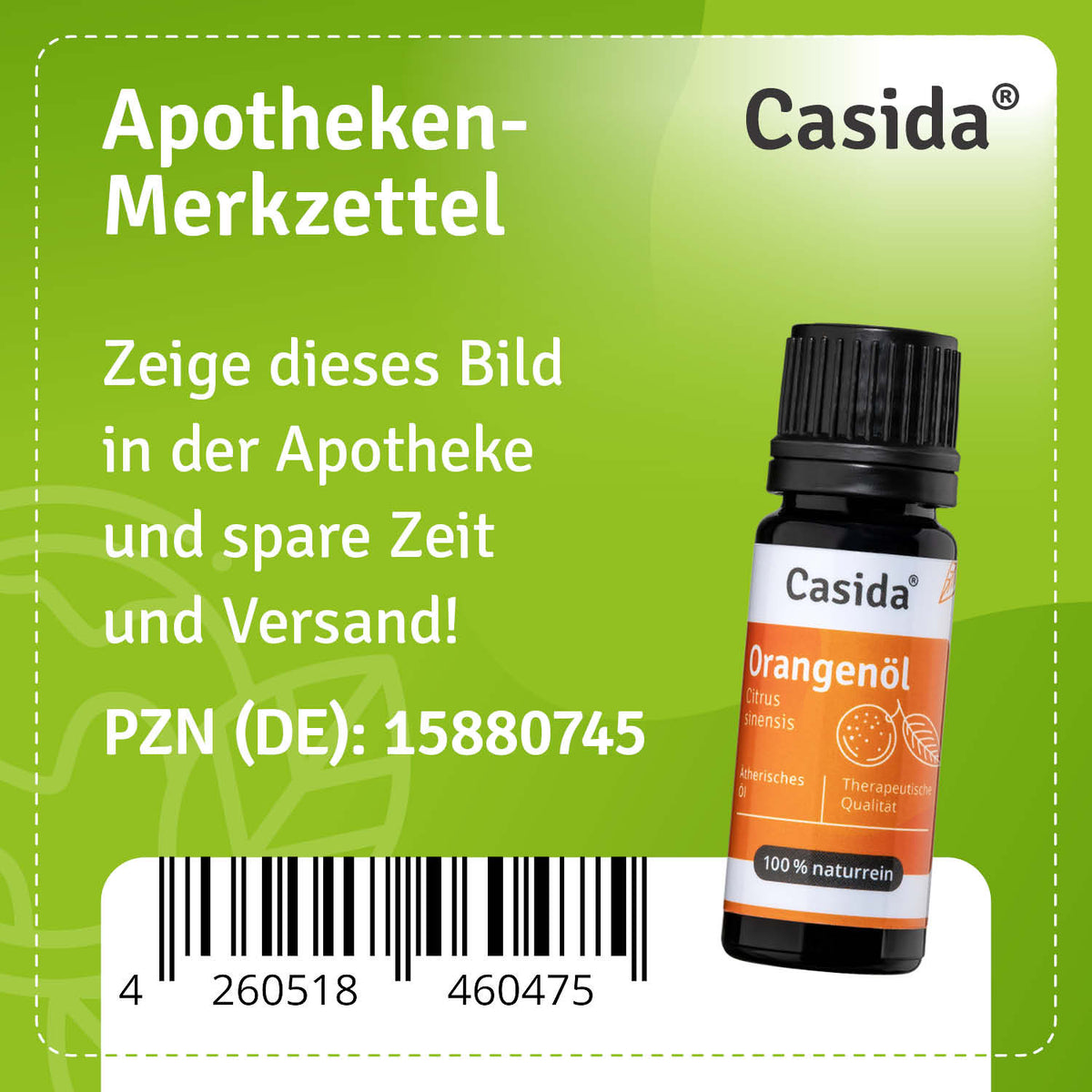 Orangenöl Apotheke