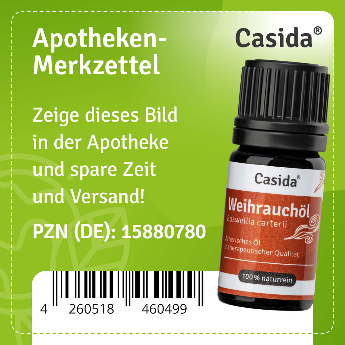 Weihrauchöl Boswellia carterii Apotheke