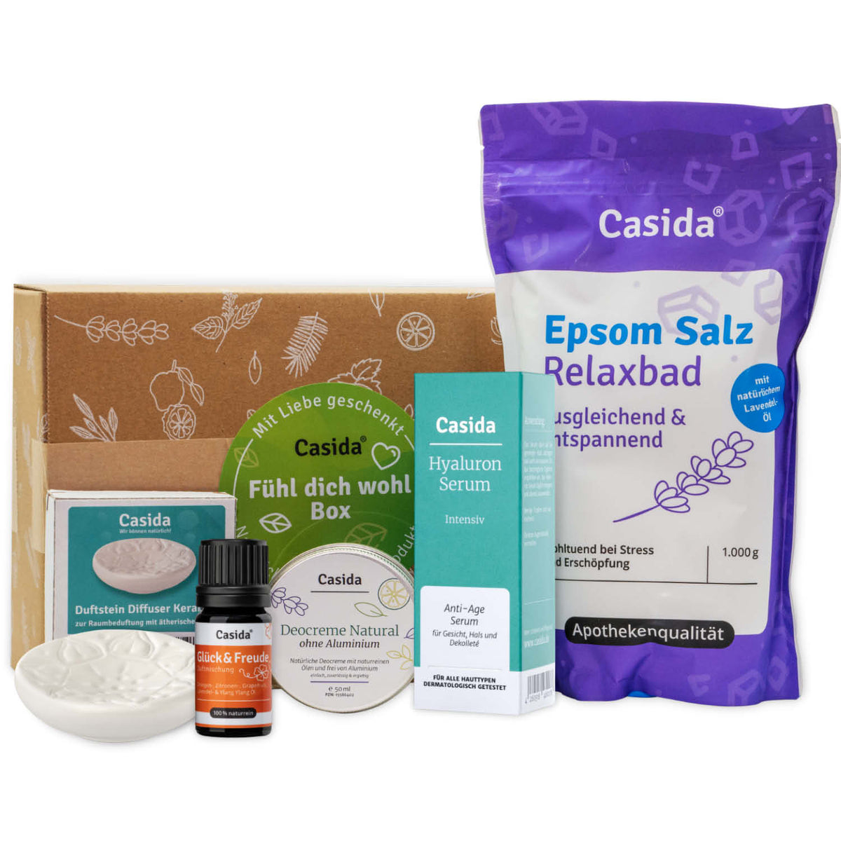 Casida Geschenkbox: Fühl Dich Wohl-Box