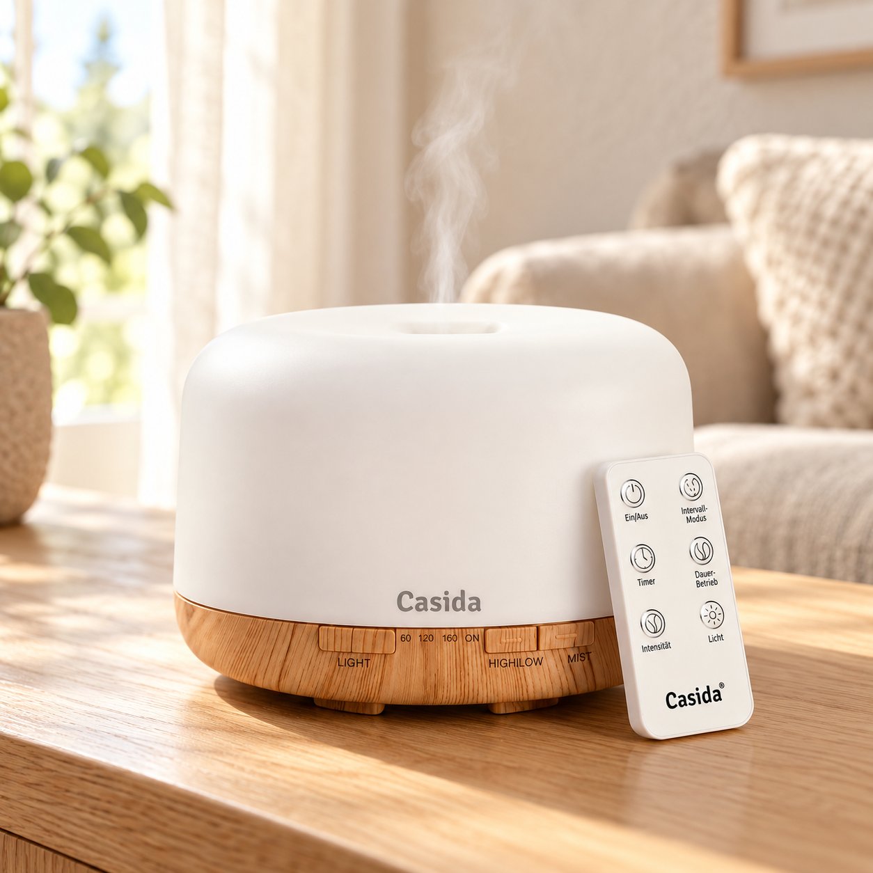 Aroma Diffuser 500 ml Ultraschall & Fernbedienung