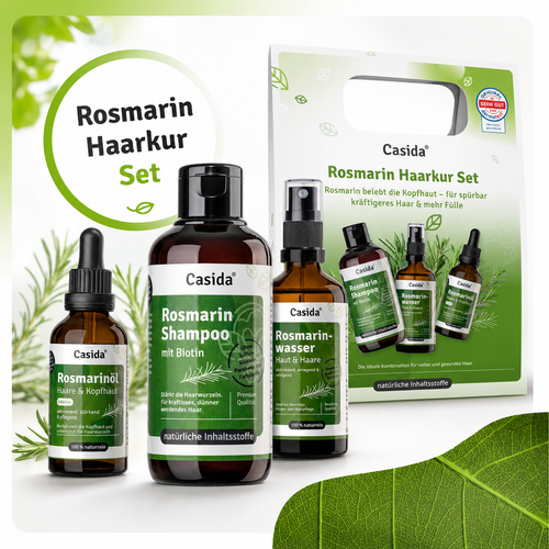 Casida Rosmarin Haarkur Routine