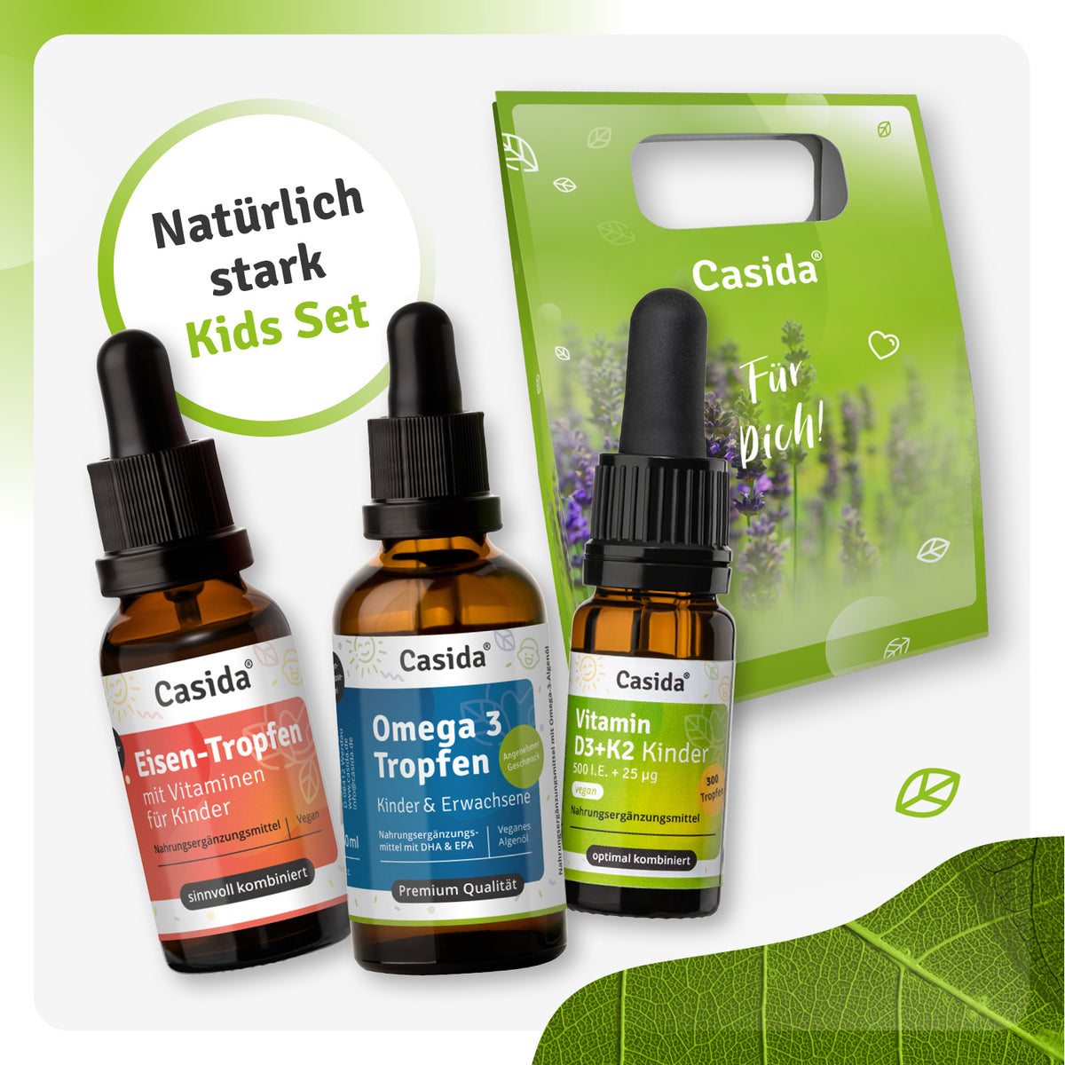 Natürlich stark Kids-Set - Vegan von Casida