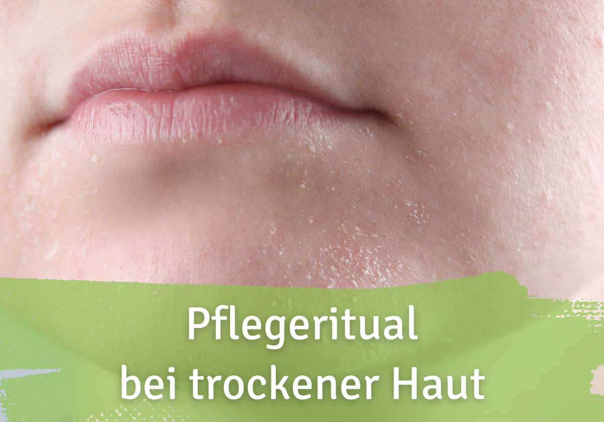 Pflegeritual bei trockener Haut