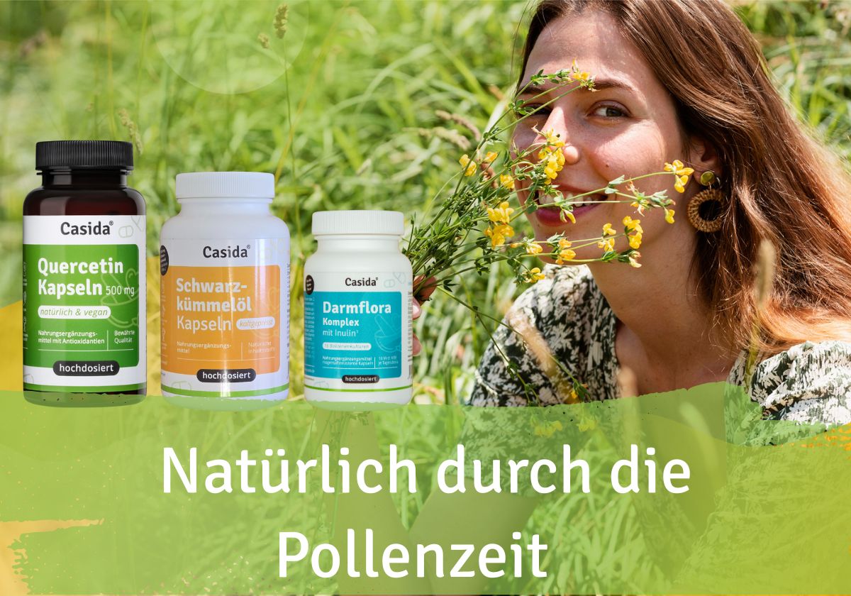 Natürlich durch die Pollenzeit – Heuschnupfen mit Casida zuverlässig lindern