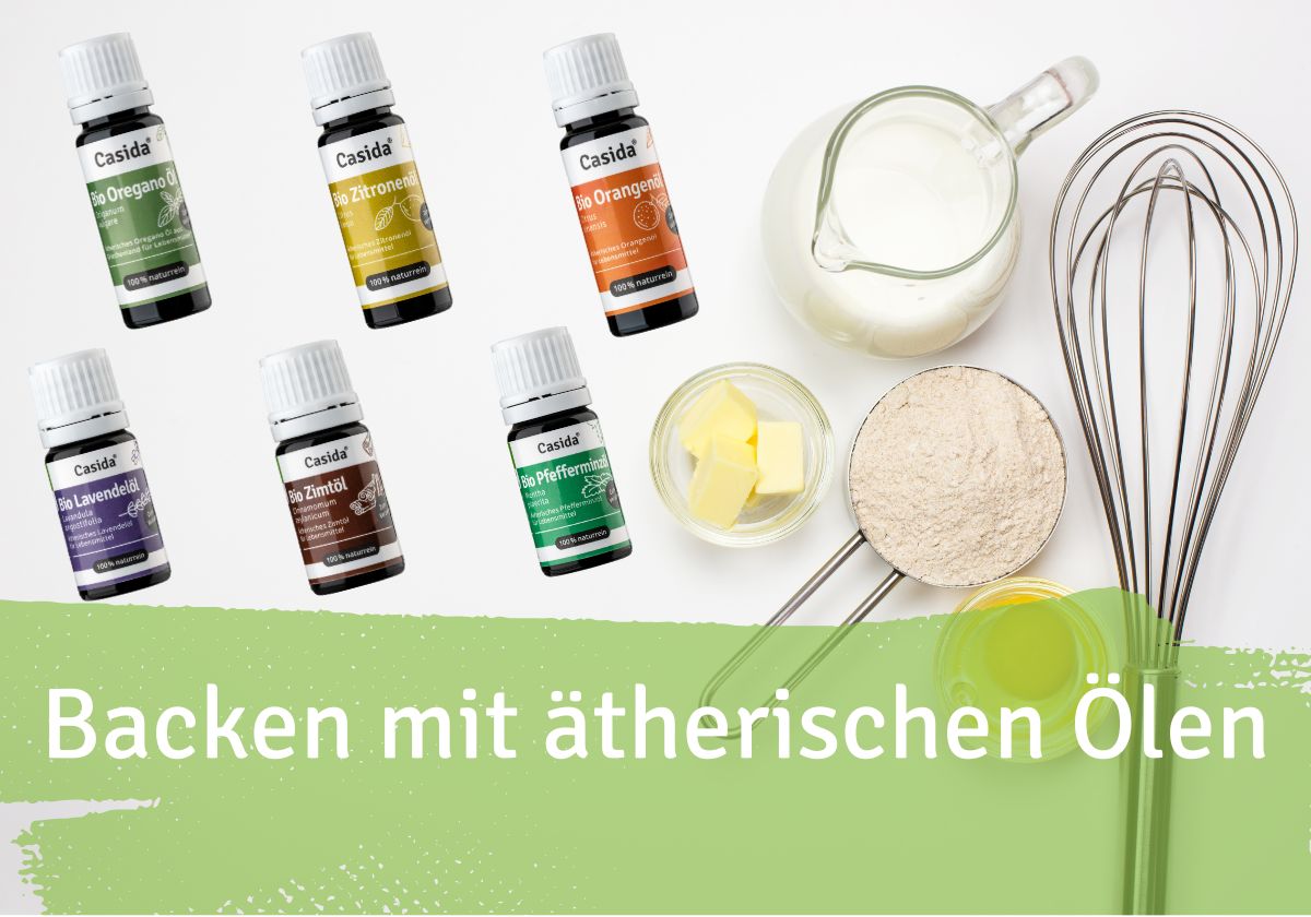 Backen mit ätherischen Ölen