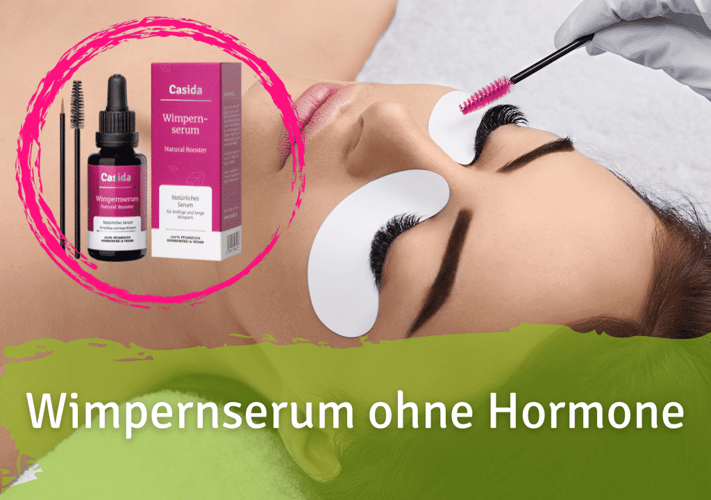 Wimpernserum ohne Hormone