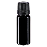 Violettglas Tropfflasche 10 ml mit Tropfeinsatz