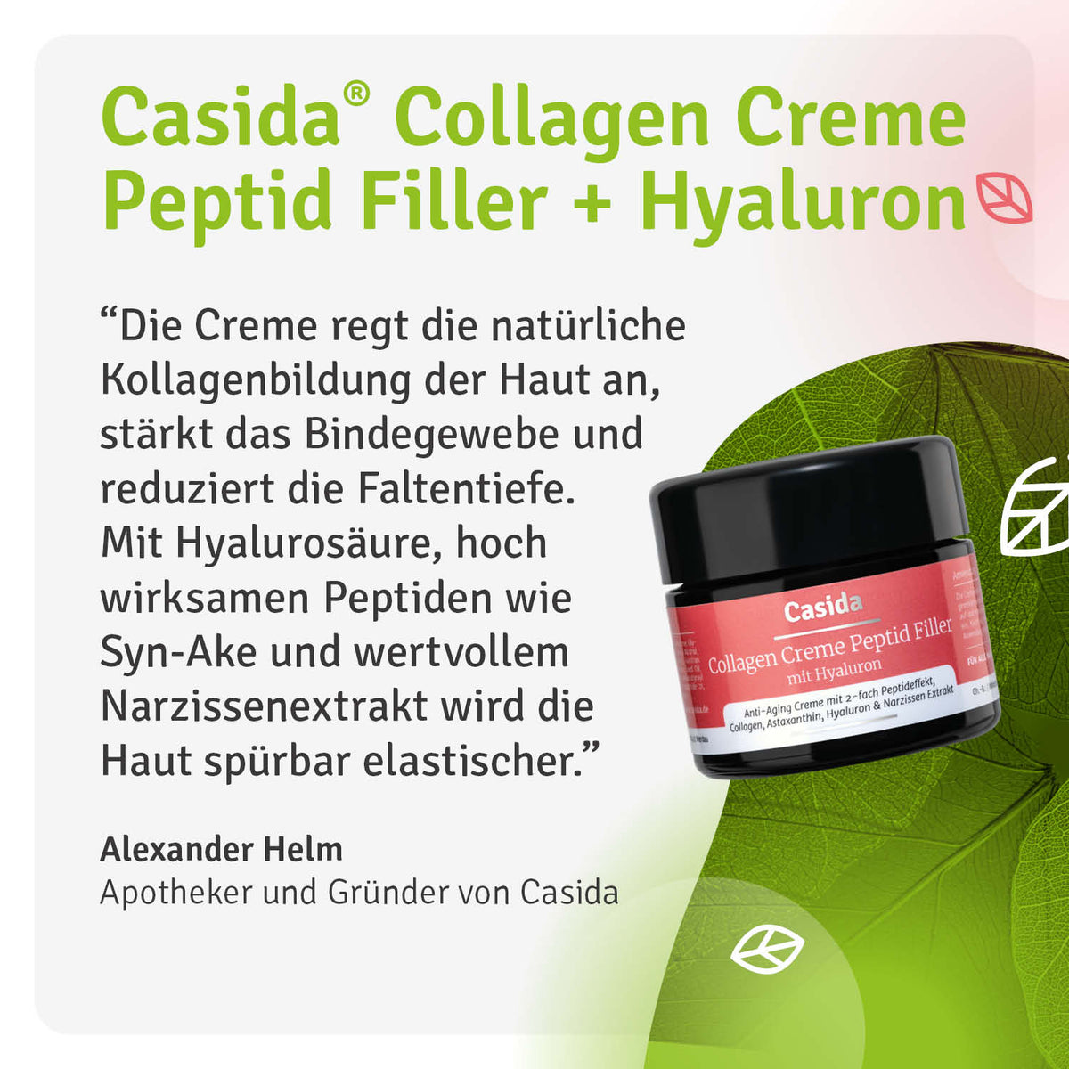 Collagen Creme Peptid Filler Casida
