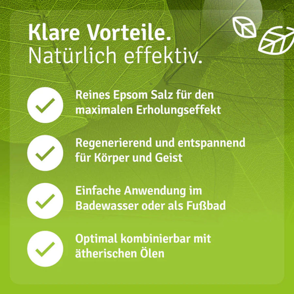 Epsom Salz 3er Vorteil-Set – Vitalbad Vorteile