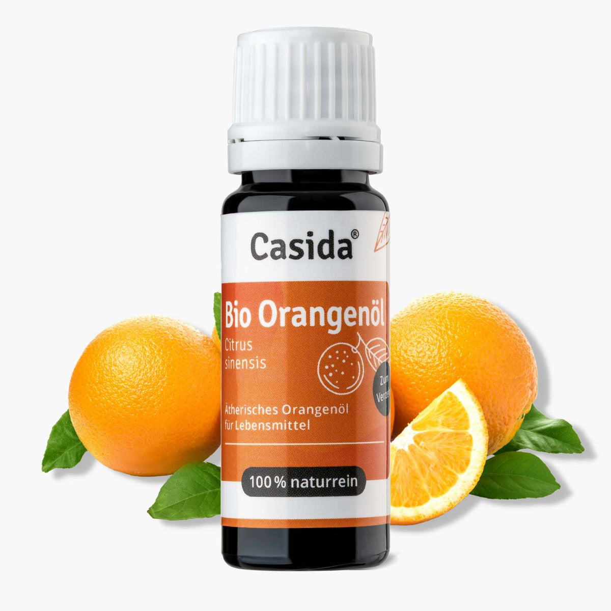 Bio Orangenöl zum Verzehr