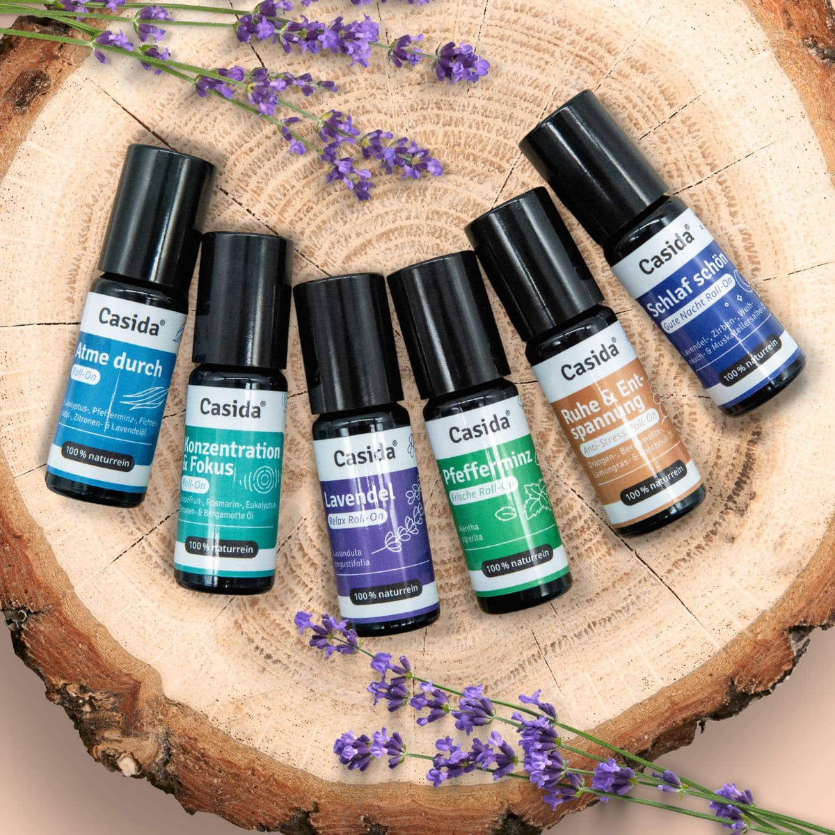 TOP 6 Roll-On Set Inhalt Flaschen 