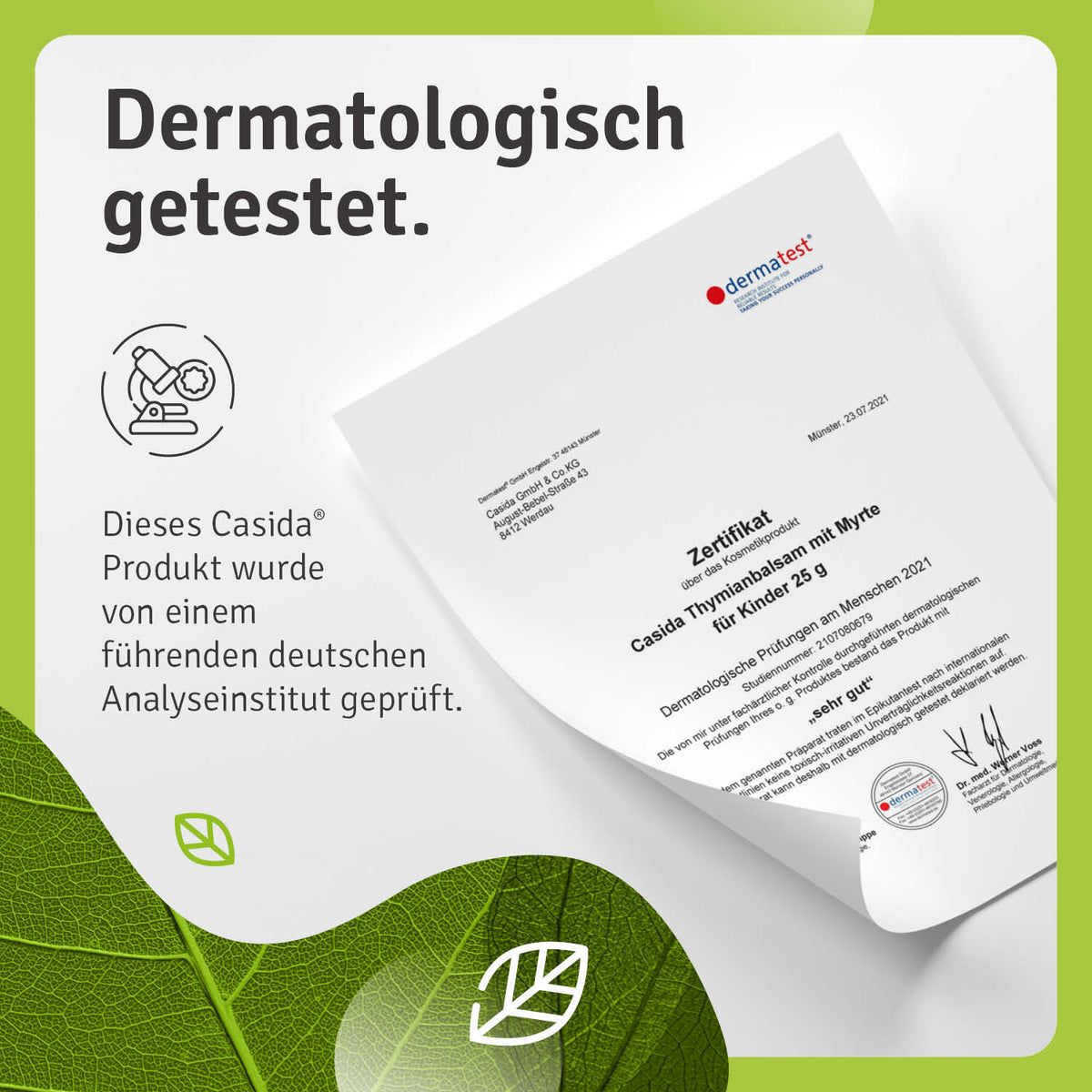 Dermatest Thymianbalsam Myrte Kinder Set