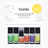 Casida Top 6 Set Sommeredition Ätherische Öle Geschenk Sommer Sonne naturrein