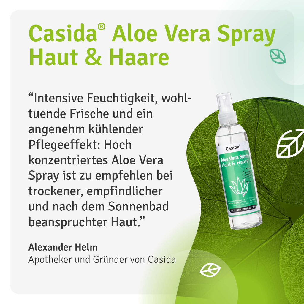 Aloe Vera Spray from the Pharmacy