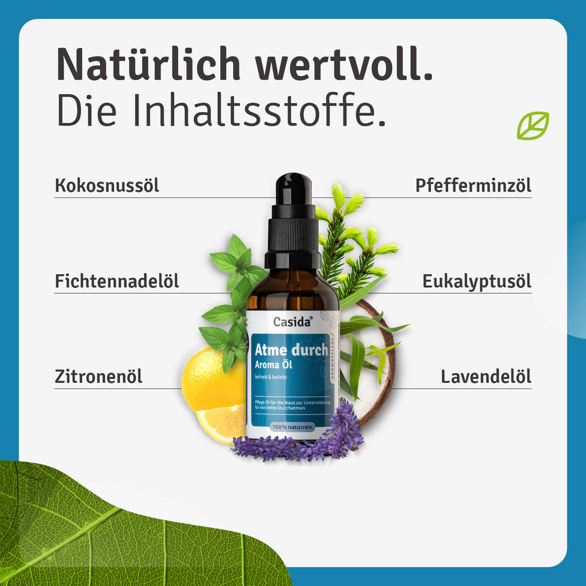 Atme durch Aroma Öl Inhalt
