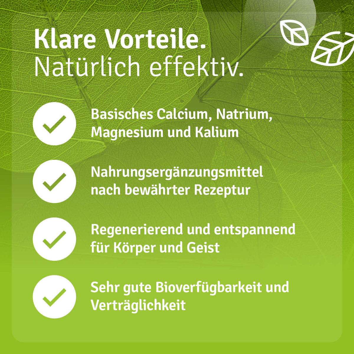 Basenpulver 3 nach Rauch Vorteile