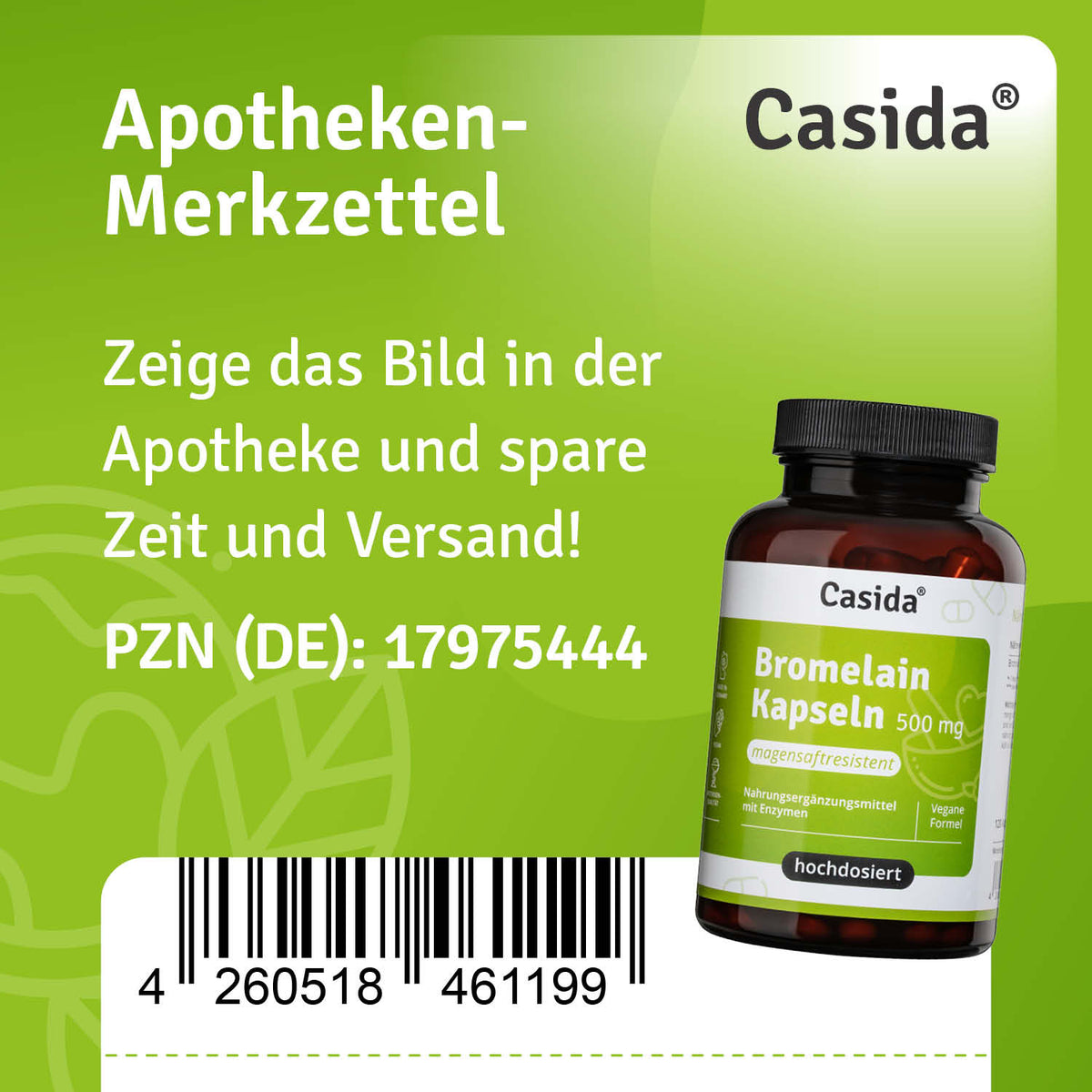 Bromelain Kapseln 500 mg Apotheke