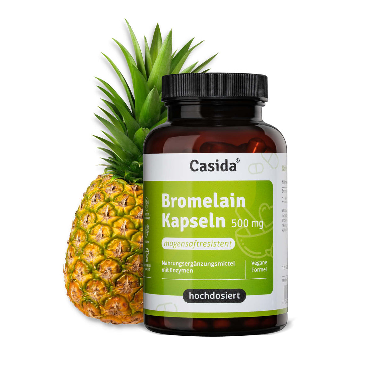 Casida® Bromelain Kapseln 500 mg hochdosiert