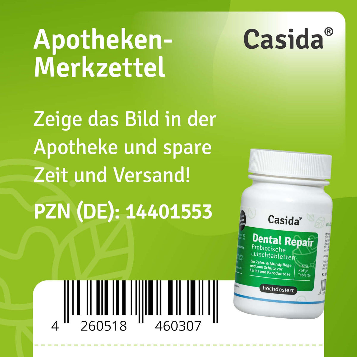Dental Repair Probiotika Lutschtabletten Apotheke