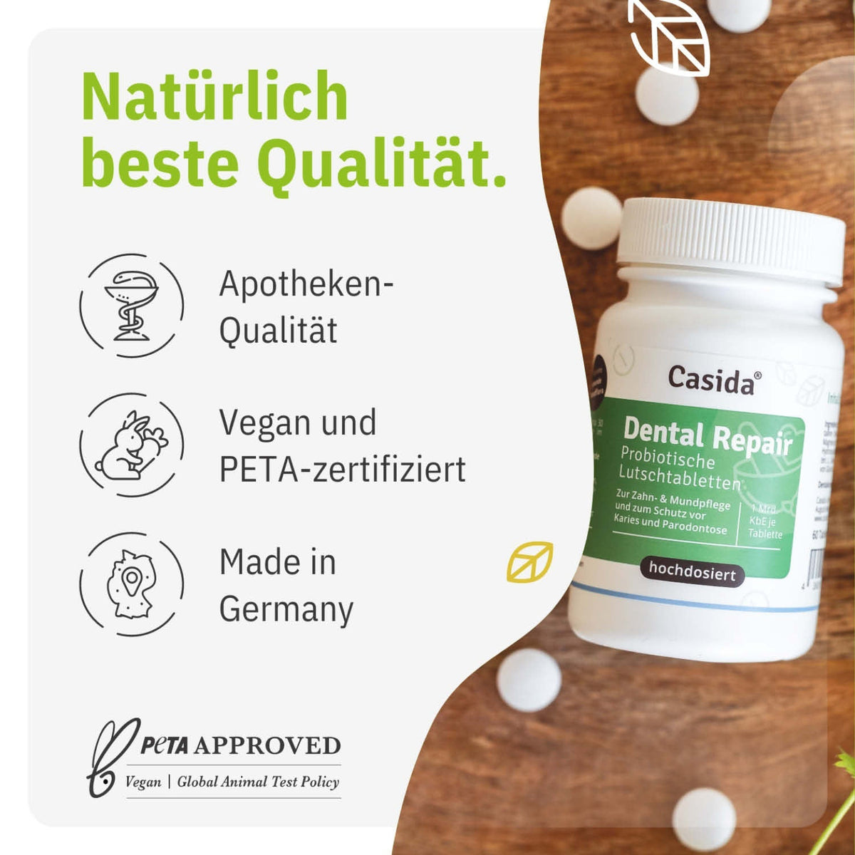Dental Repair Probiotika Lutschtabletten tierversuchsfrei
