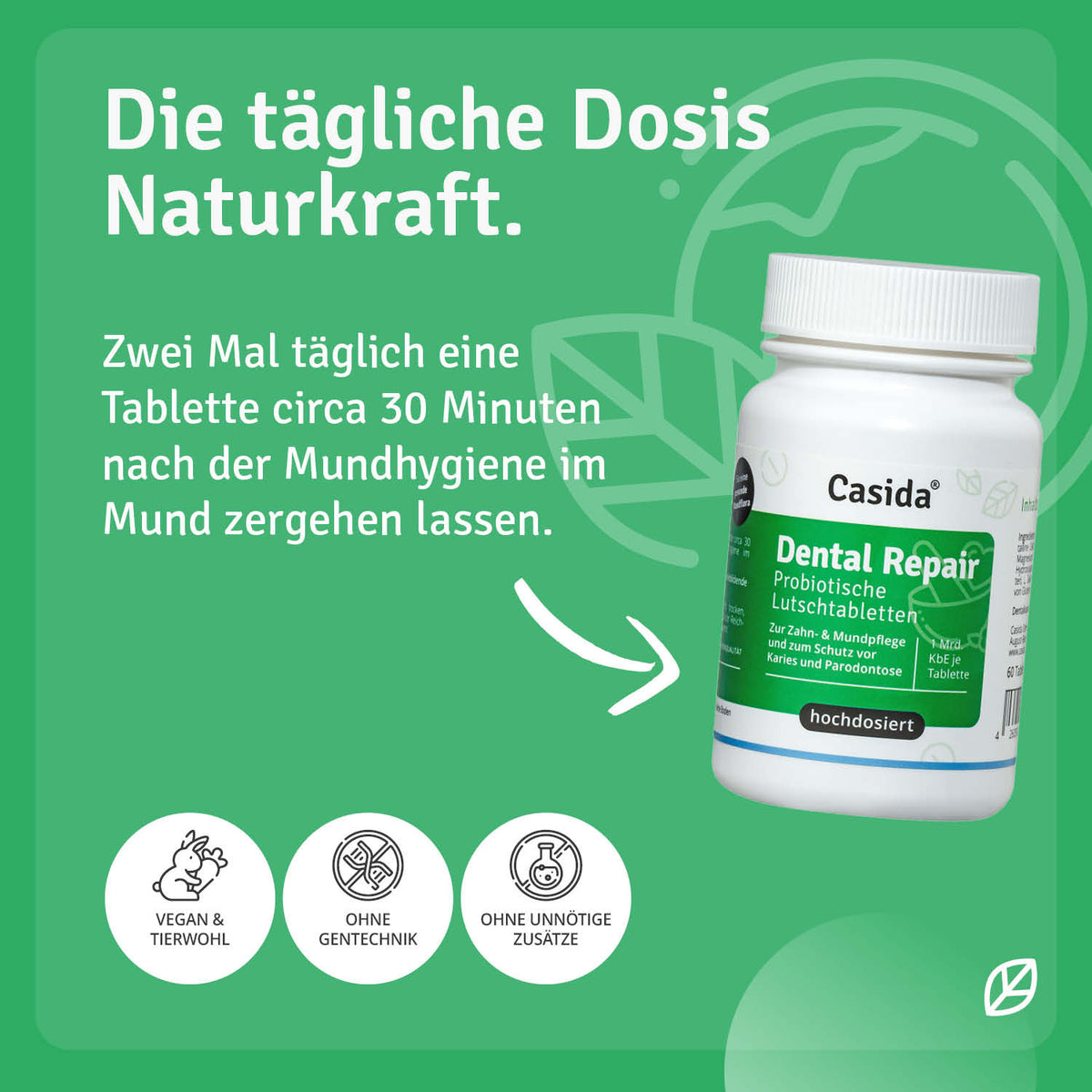 Dental Repair Lutschtabletten Anwendung