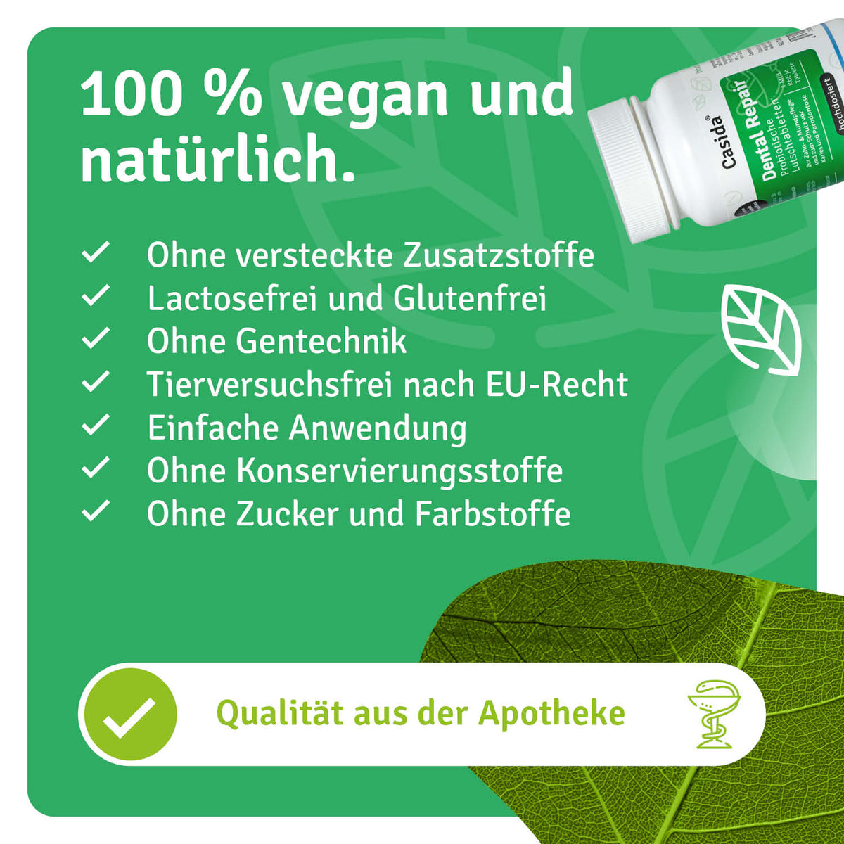 Dental Repair Lutschtabletten natürliche Inhatsstoffe