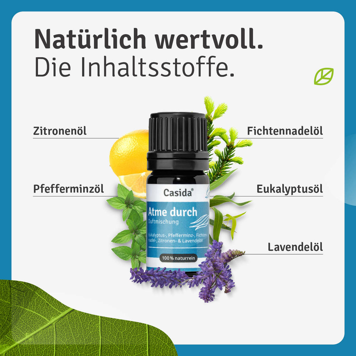 Duftmischung Atme durch Inhalt