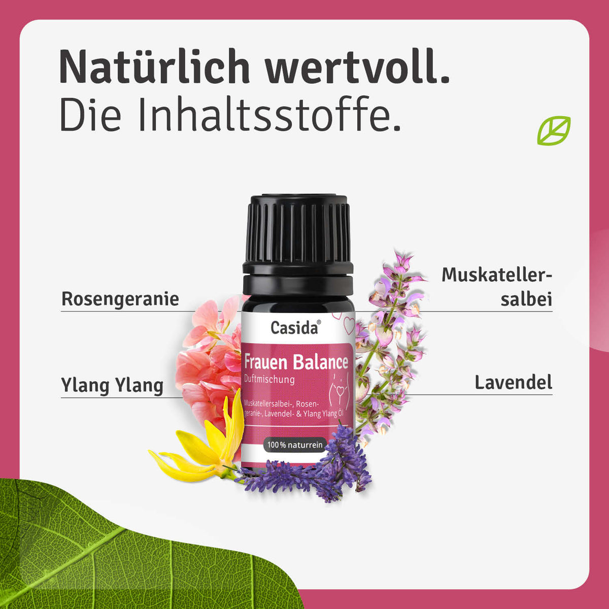 Duftmischung Frauen Balance Inhalt