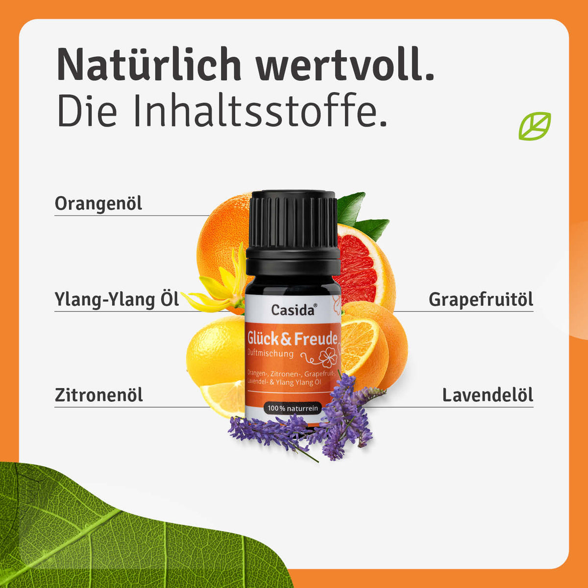 Gratis Duftmischung Glück & Freude Inhalt