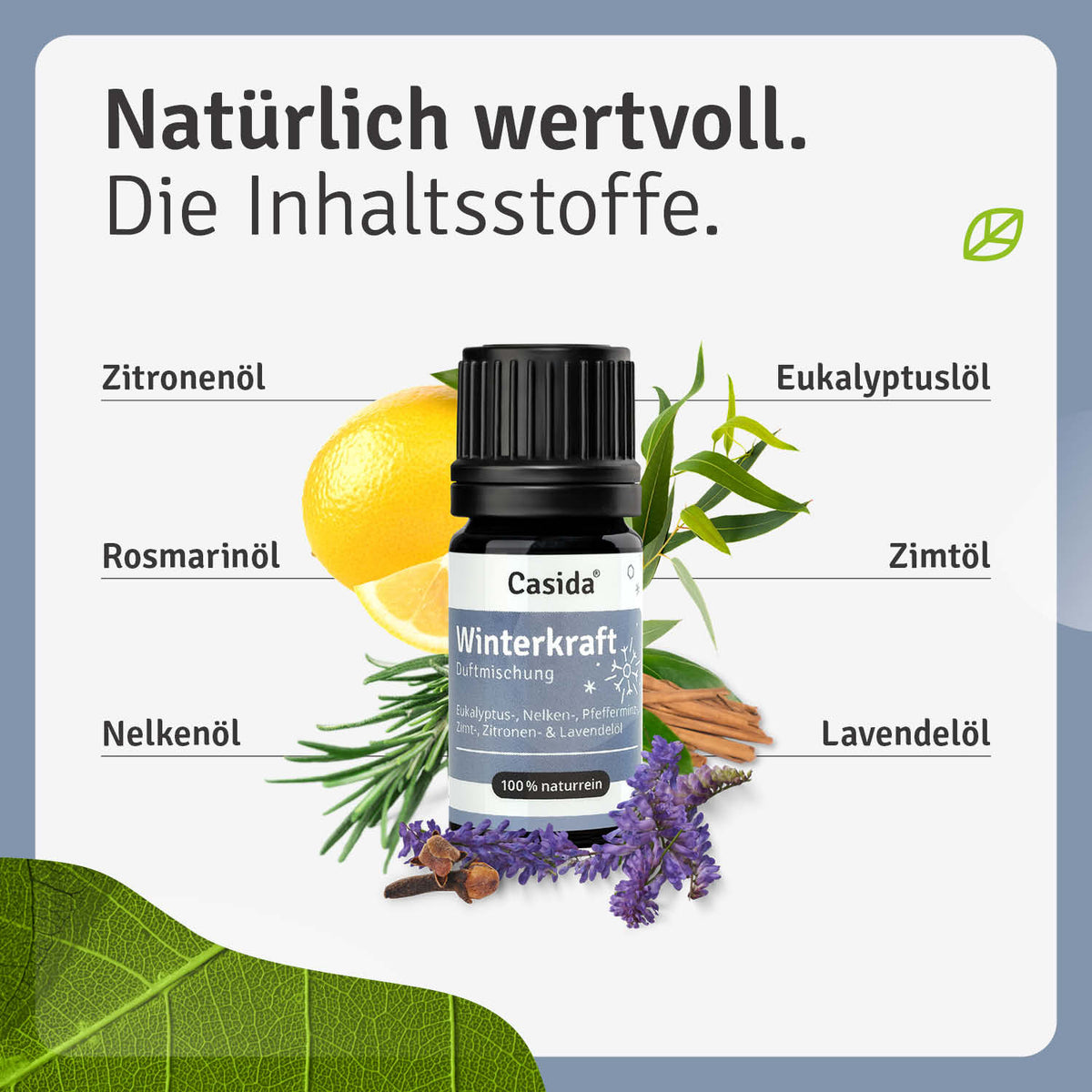 Duftmischung Winterkraft Inhalt
