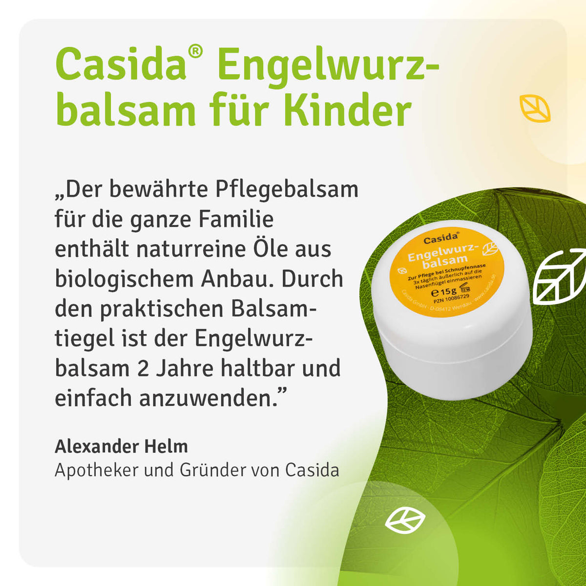 Engelwurzbalsam Baby & Kinder Casida