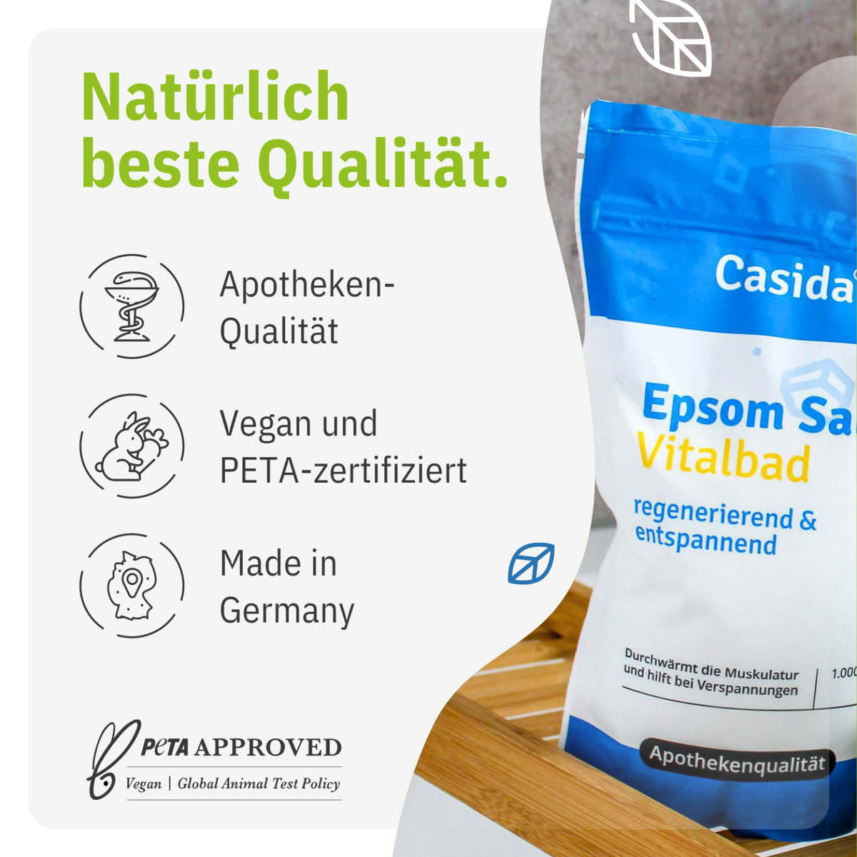 Epsom Salz Vitalbad tierversuchsfrei