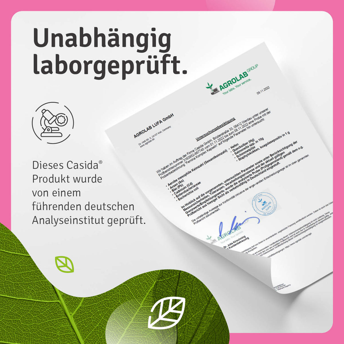 Femina Komplex mit D-Mannose, Cranberry & Vitamin C laborgeprüft