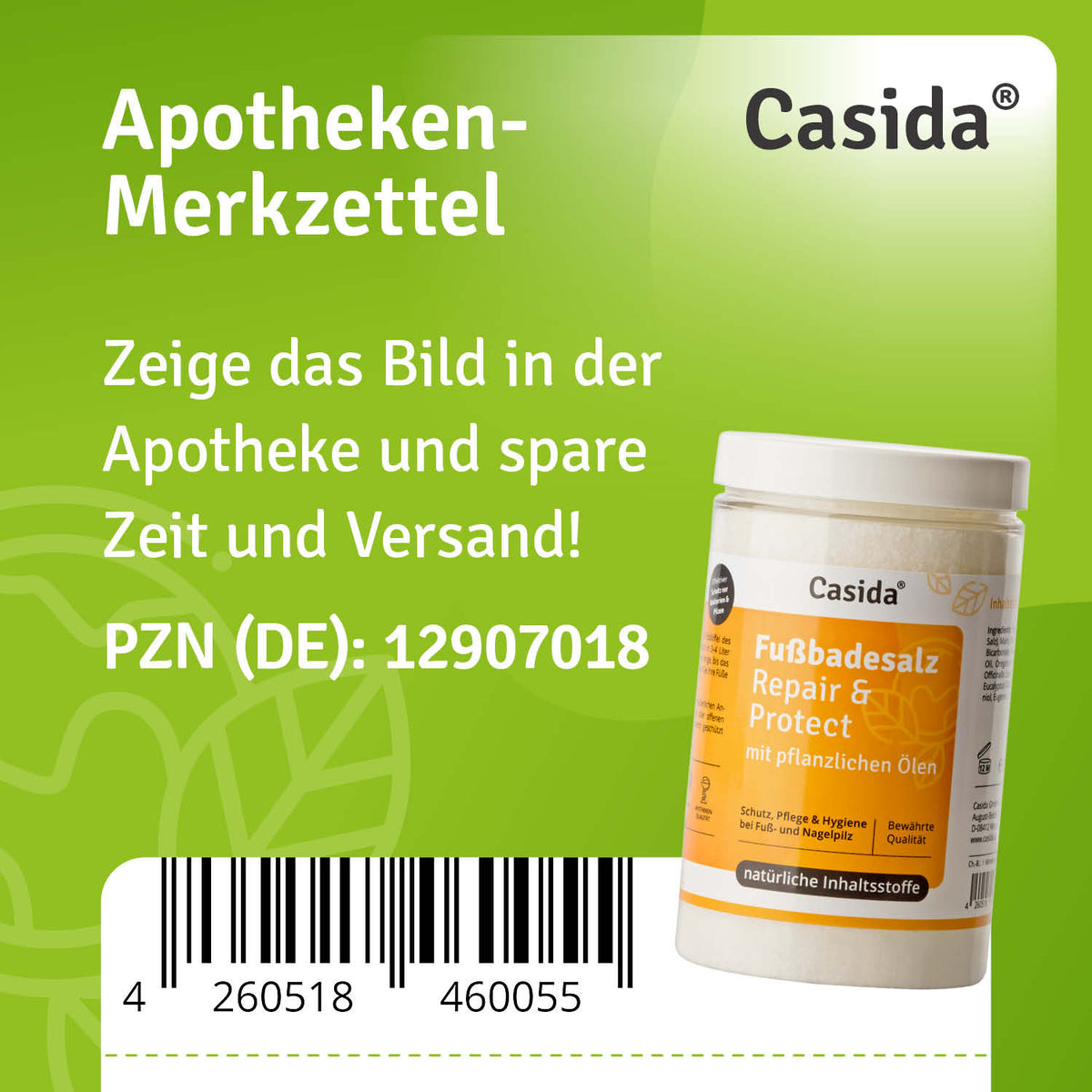 Fußbadesalz Repair & Protect Apotheke