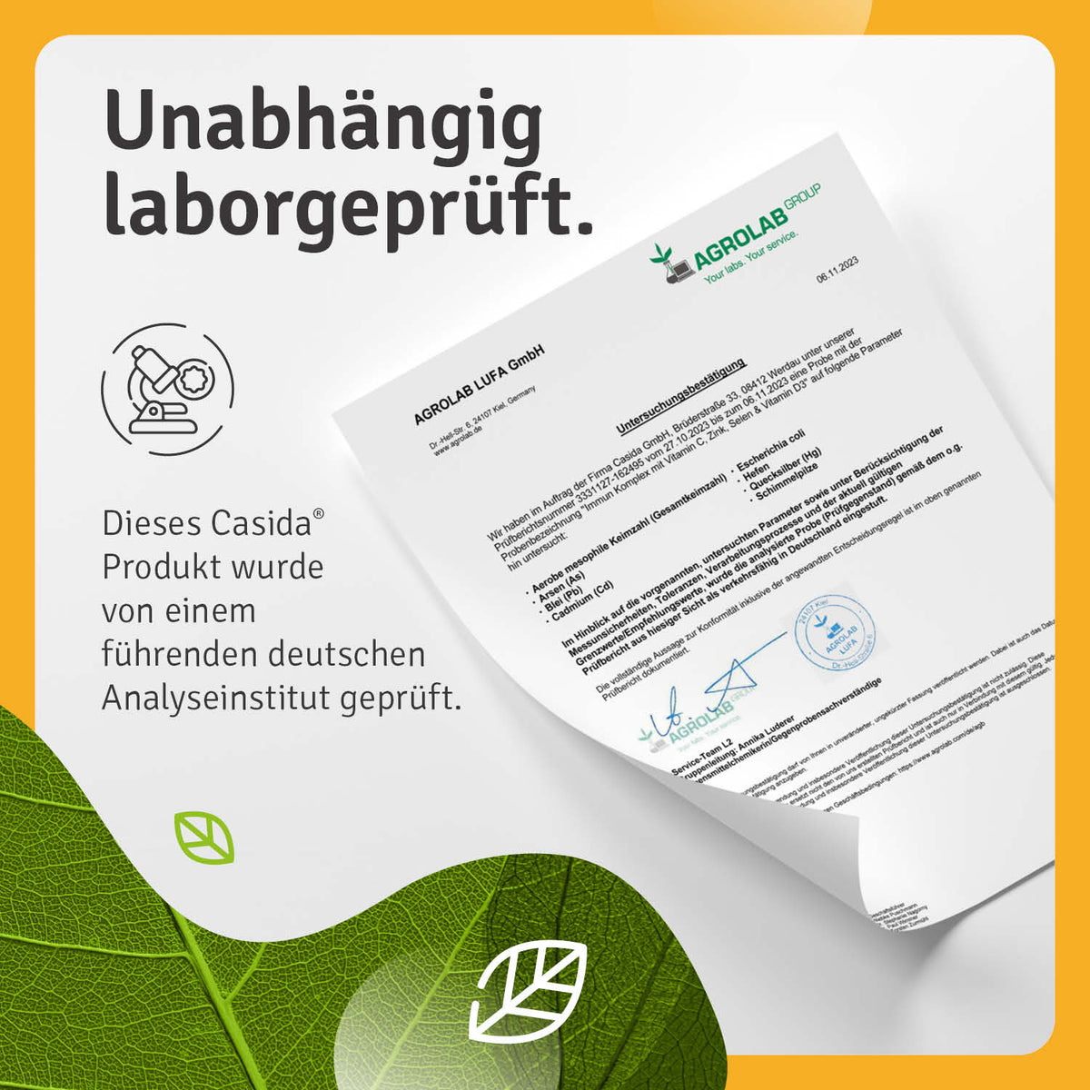 Immun Komplex mit Vitamin C, Zink, Selen und Vitamin D3 laborgeprüft