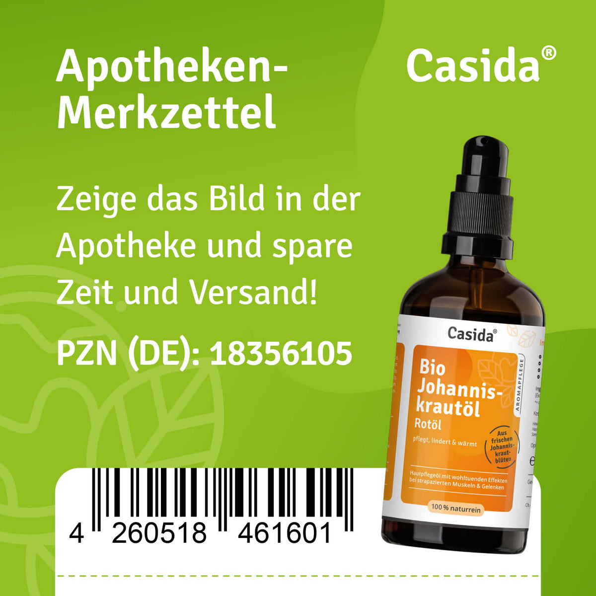 Johanniskrautöl - Rotöl Apotheke