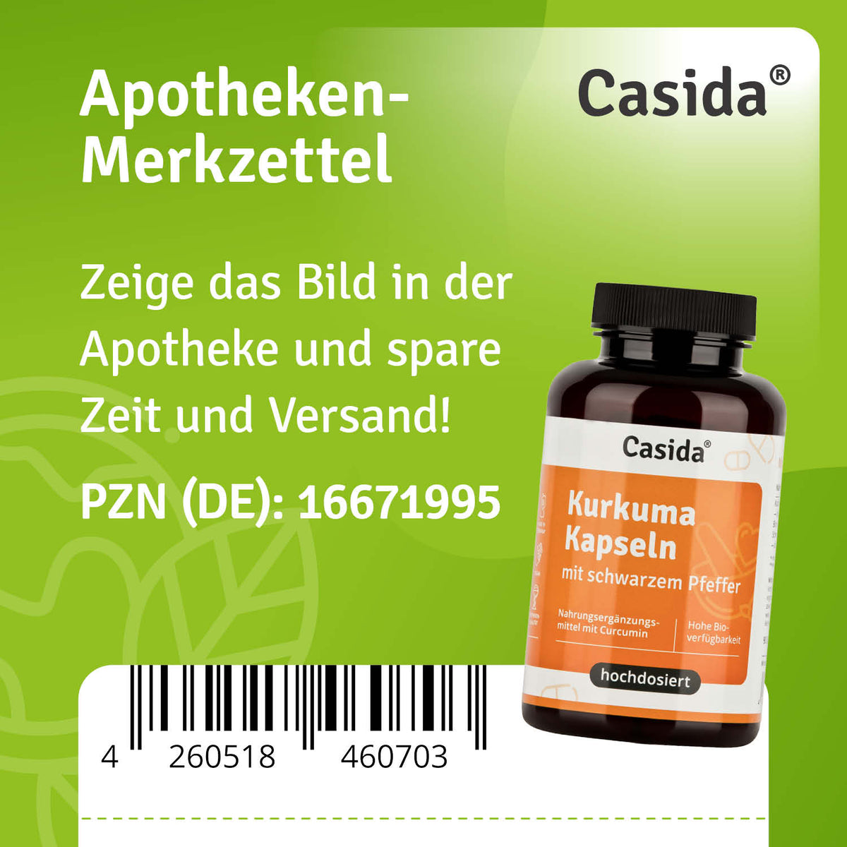 Kurkuma Kapseln Apotheke