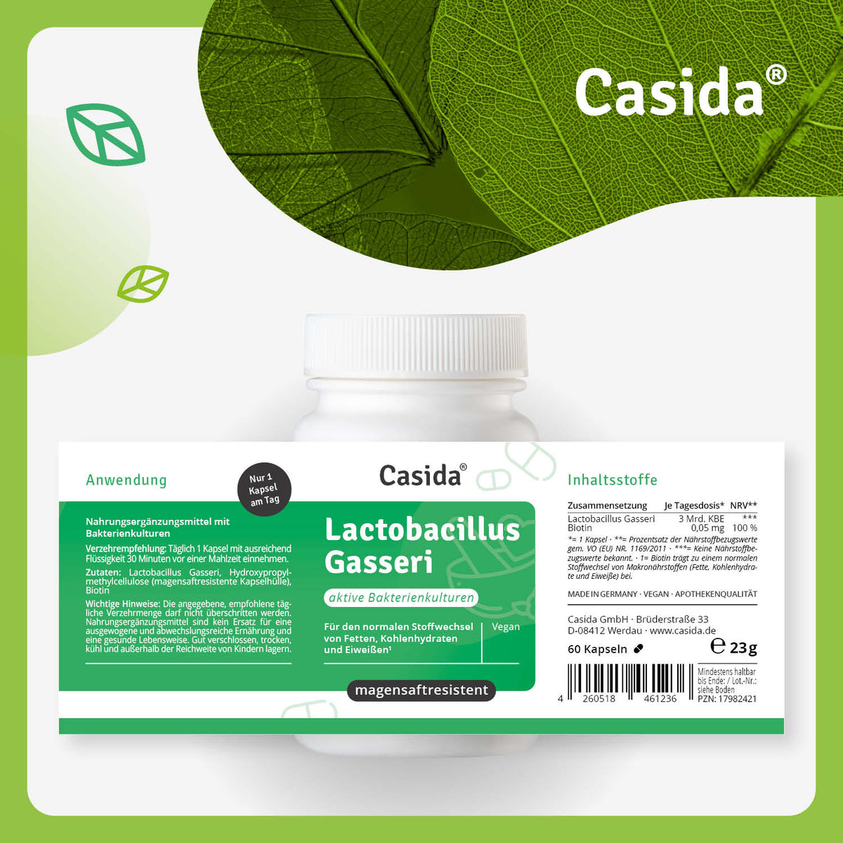 Lactobacillus Gasseri Etikett