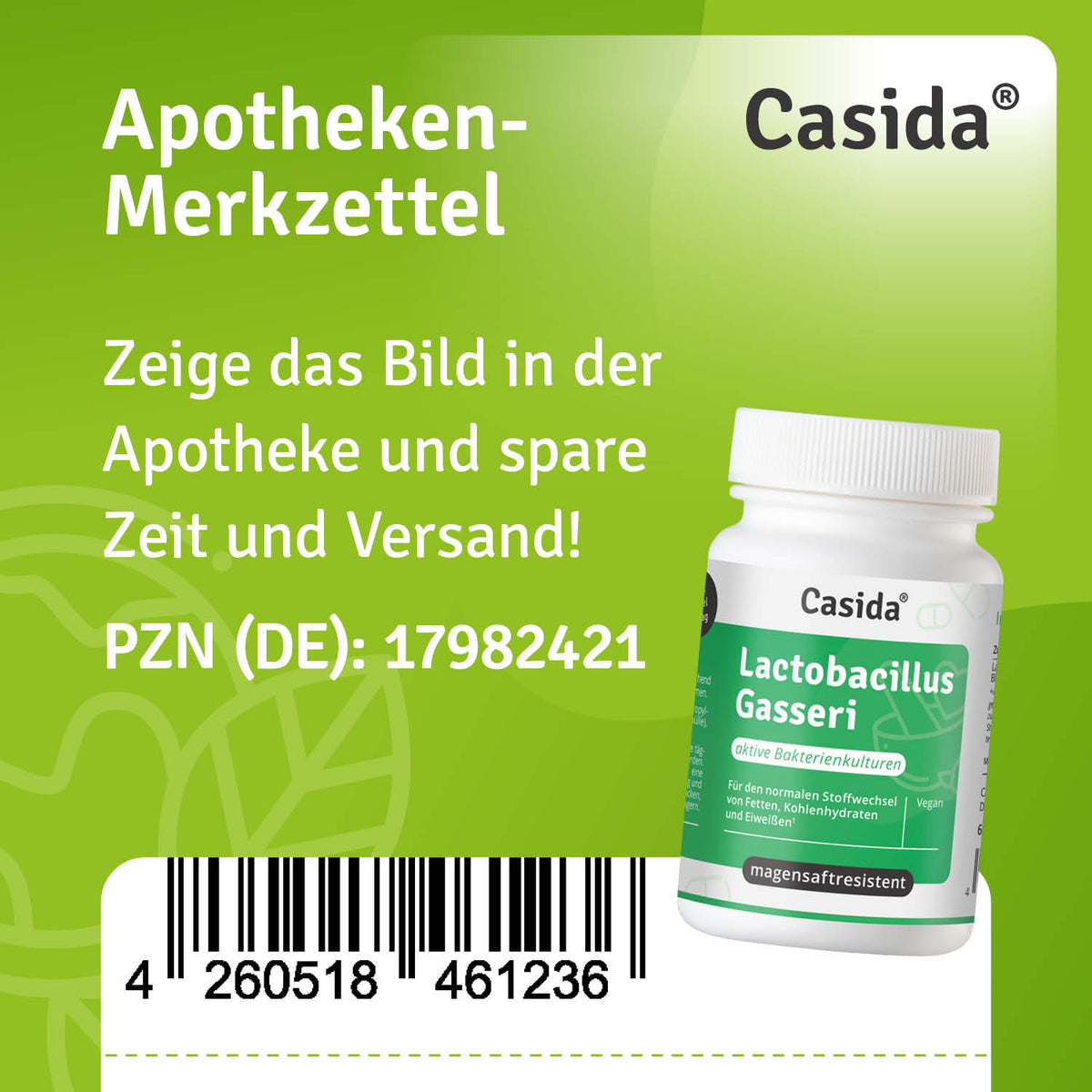 Lactobacillus Gasseri Apotheke