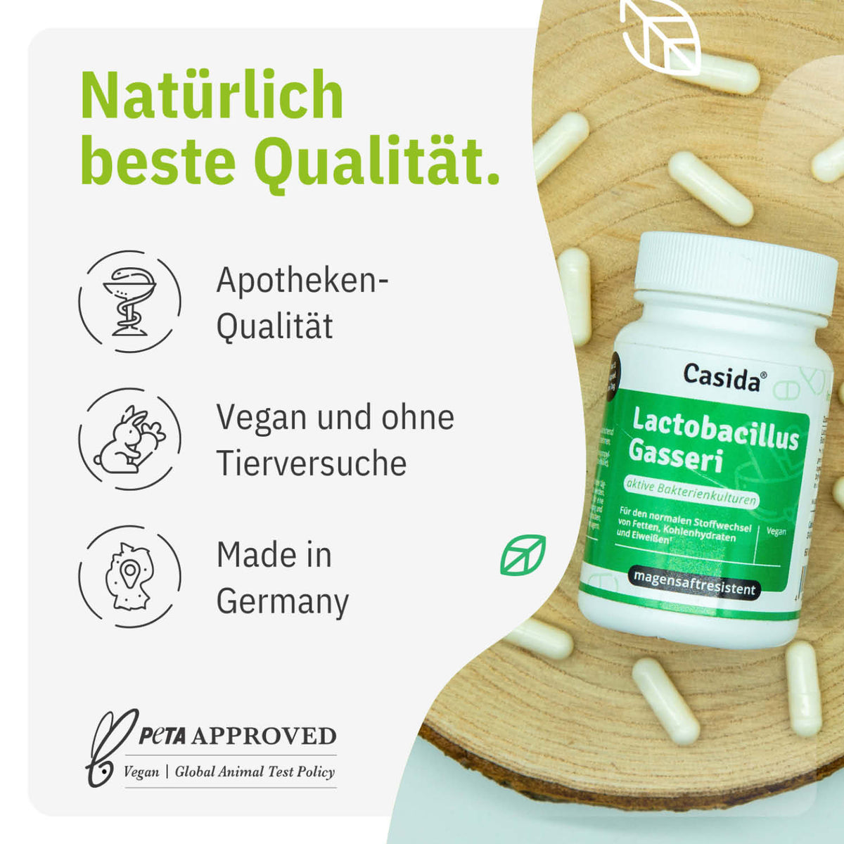 Lactobacillus Gasseri tierversuchsfrei