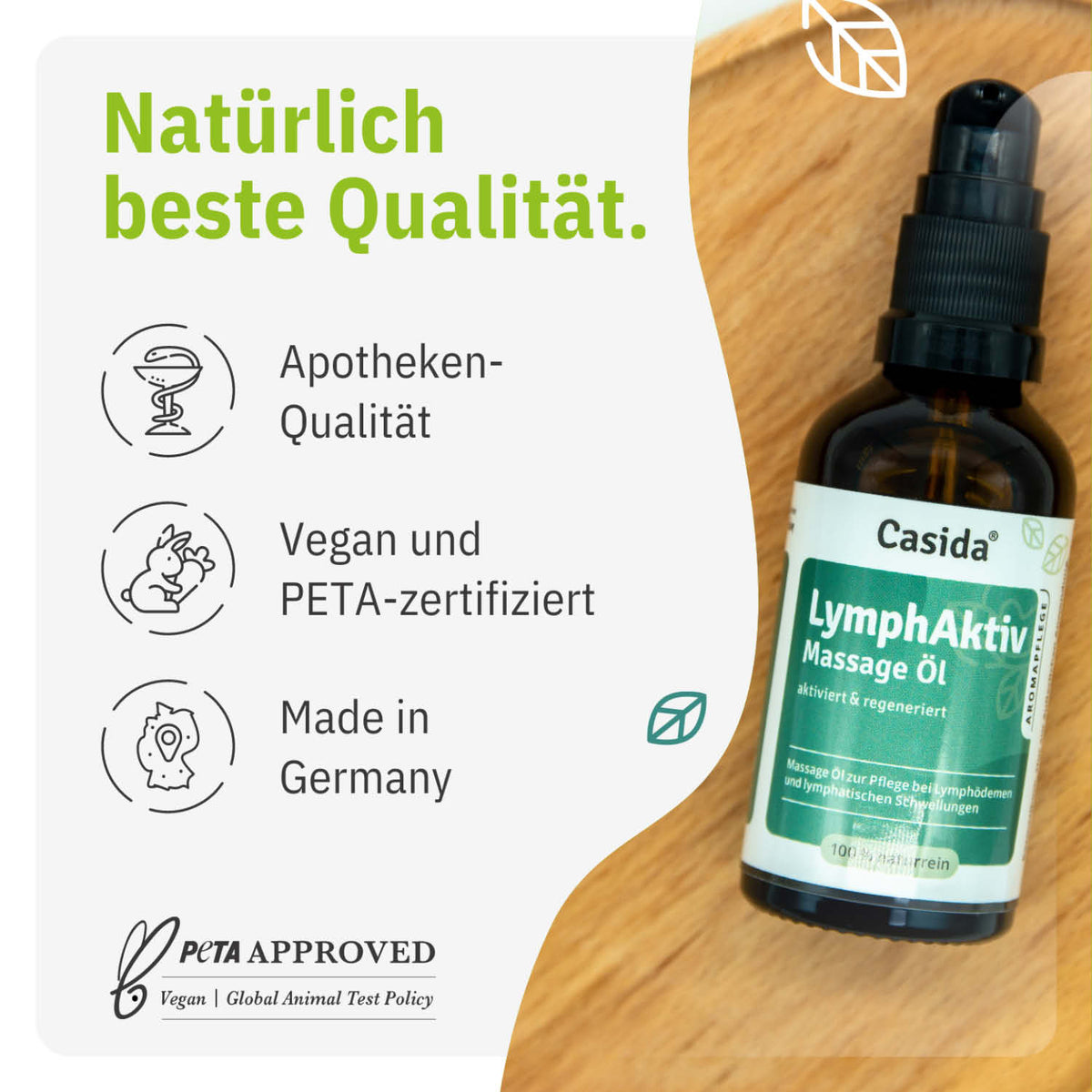 LymphAktiv Massage Öl tierversuchsfrei