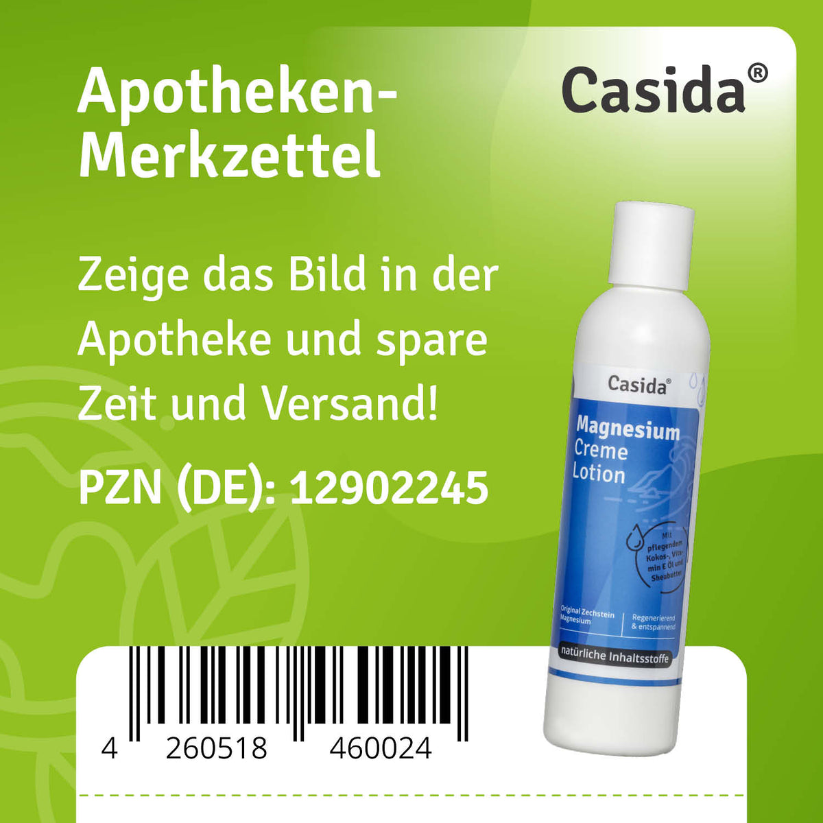 Magnesium Creme Lotion Apotheke