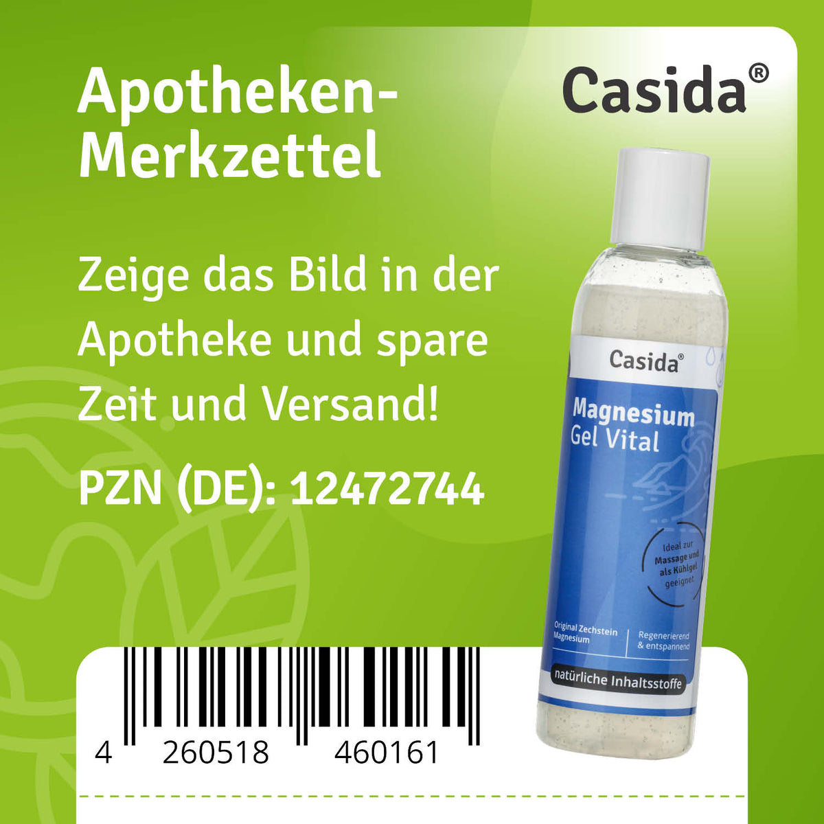 Magnesium Gel Vital Apotheke