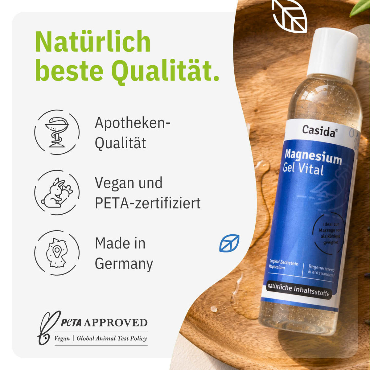 Magnesium Gel Vital tierversuchsfrei